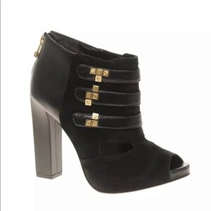Kat Maconie Cordelia Tetris open toe booties size 7